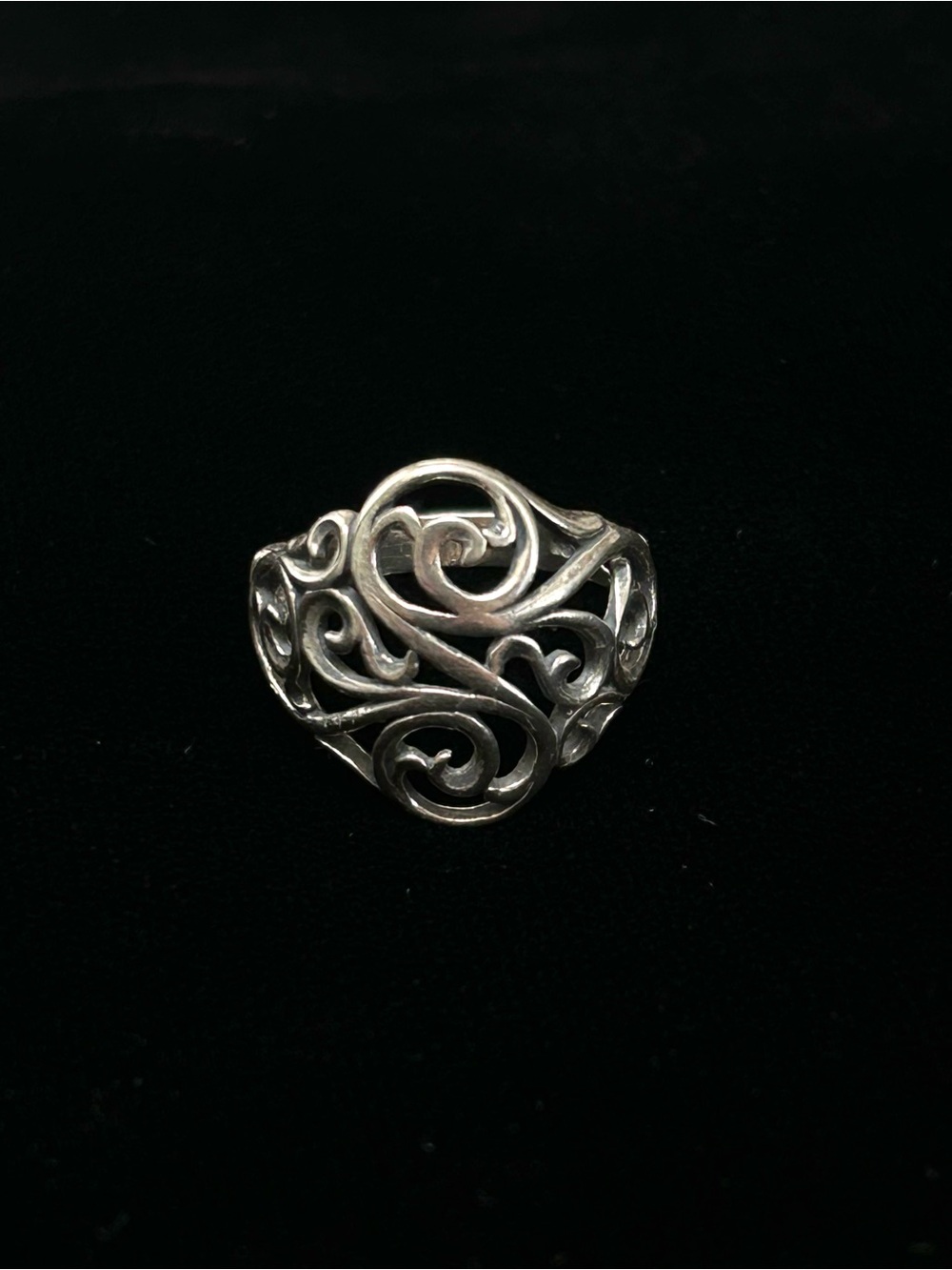 Kabana 925 Sterling Silver Filigree Ring - Sz 6